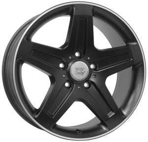 Informacin de MERCEDES W779, DULL BLACK R POLISHED, 5X130, 19 x 9.5"